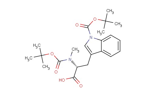D-Tryptophan, N,1-bis[(1,1-dimethylethoxy)carbonyl]-N-methyl-